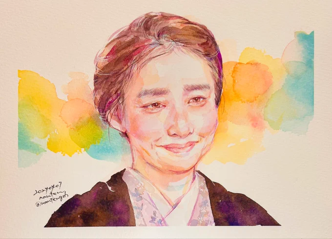 ひかきみ以外で描いたドラマ絵、結局これだけだったか とらつばにも気持ちを大きく動かしてもらった ありがとうございました #虎に翼