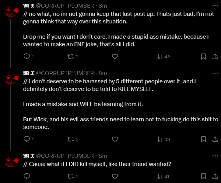 walrusengineer's tweet photo. https://t.co/sTlWvrckRS
you can see some examples of how that went here!
to address the elephant in the room, i did not once condone any harassment of globby, only wishing to spread awareness when his own outburst led to a necessary callout
repeatedly antagonizing me! https://t.co/4cXwOC8fVD