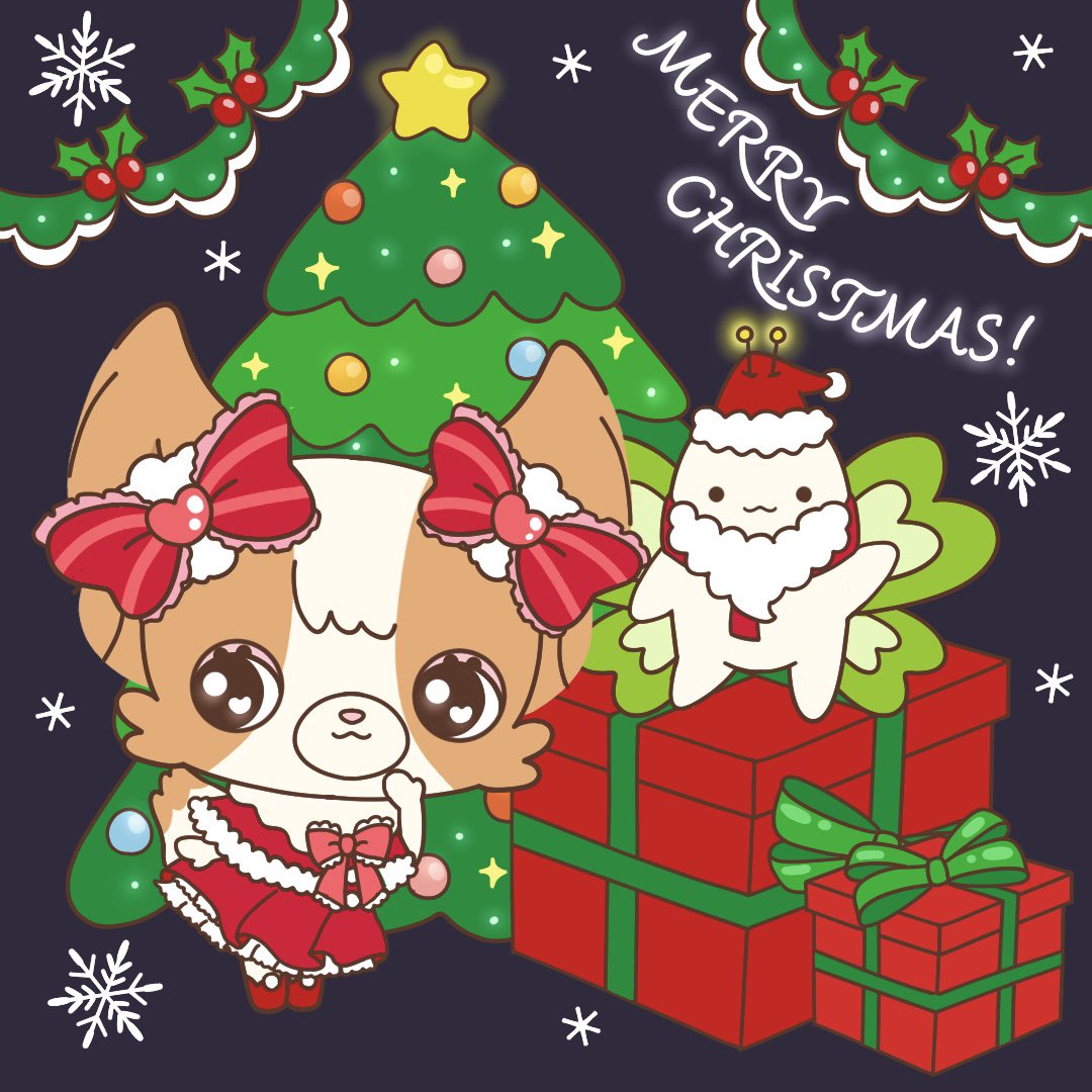 ✧*｡Merry Christmas ✧*｡
サンタさんのワンピース着てみたよ！どうかな？？
みんなにハッピープレゼントしちゃうぞ！🎅🏻🎀

#パピきゅん #prettymindclub #チョパピー