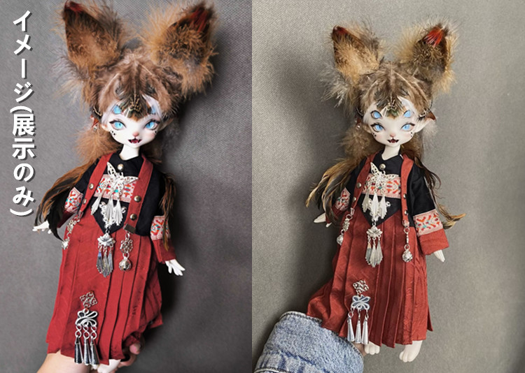 Coralreefdoll #新作ドール 蛛咪（Zhumi）ヘッドは人間ボディ/ 兎