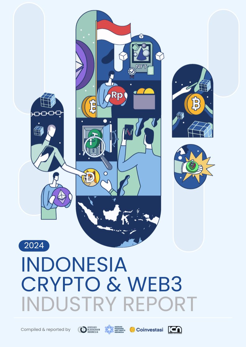 idcryptonetwork's tweet image. 🇮🇩 2024 INDONESIA CRYPTO & WEB3 INDUSTRY REPORT IS HERE! 🚀
Indonesia ranks in the TOP 3 globally for crypto adoption. Be the first to know the latest trends, regulations, and market insights shaping the future.
Download your FREE report now: indonesiacrypto.network/resources