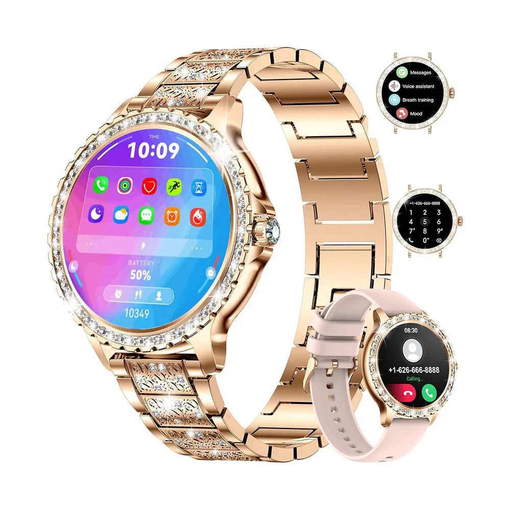 CrazySalesAus's tweet image. Smart Watch for Women Answer and Make Calls for Android iPhone Phones Rose Gold Now: $54.95
bit.ly/4iSSX95
#smartwatch #womenswatch #answercalls #makecalls #iphone #gifts