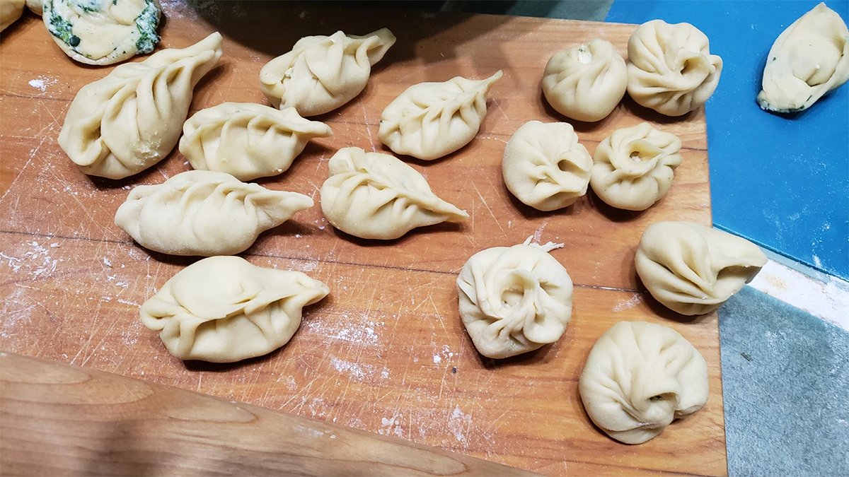 Had dinner at a friend's bc they wanted to try out their new stand mixer ravioli maker attachment.

Thing needed three people at once to operate and it still mangled the ravioli, so I busted out my Azn dumpling making skills as a flex.

I've been doin' this since I was six dude!