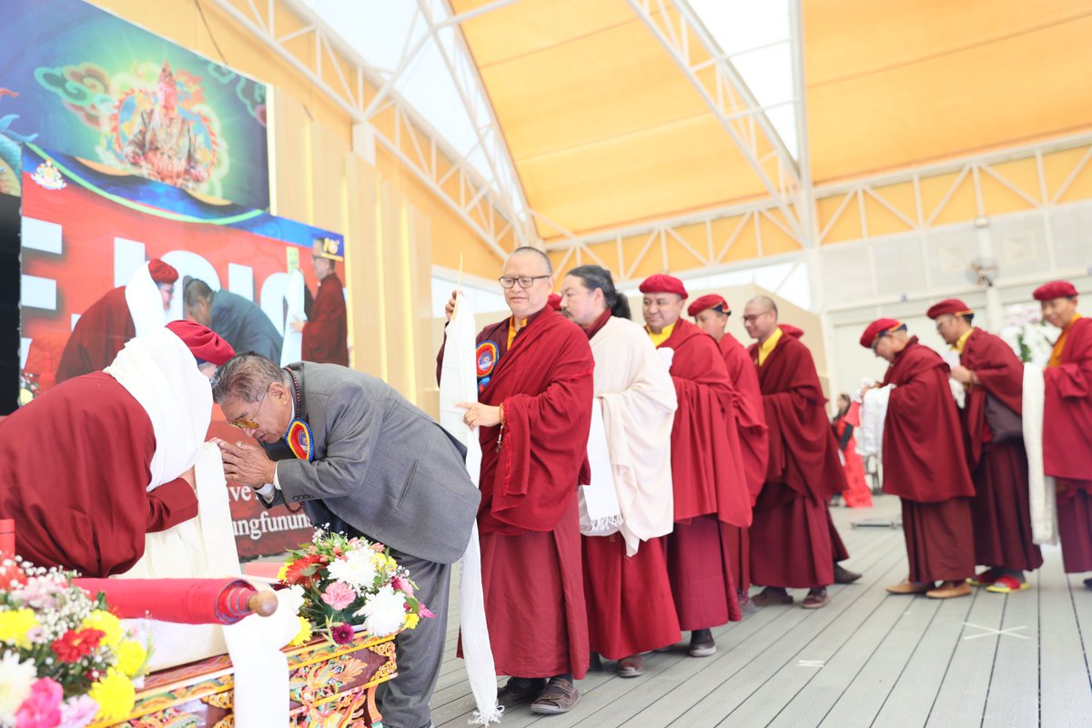 An Appreciation Award Ceremony took place for Venerable Dr. Dorji Choden, a Drukpa nun and apprentice of the world renowned healer, Dr. Dolkar, for her outstanding medical and health service to the community. The ceremony was followed by a Khadar ceremony.

<a href="/Official__ADC/">Annual Drukpa Council</a>