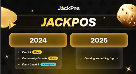 📢 Reflecting on 2024 and Goals for 2025

As 2024 wraps up, we want to thank you for being part of JackPos. 

✨ Highlights from 2024:

1. Event 1 Success: Competitive leaderboards, fair point systems, and the exciting Jackpot Lottery set the stage for what’s ahead.
2. Community