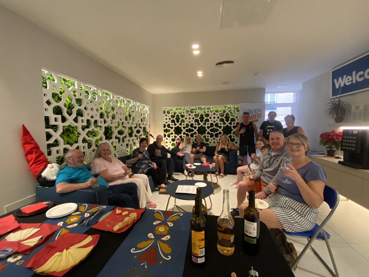 Bagsey_it's tweet photo. What a wonderful way to end 2024 , with a cheese and wine for our members at #saharasunset 
Thankyou for a fantastic year https://t.co/4ZHIkSOWRh
