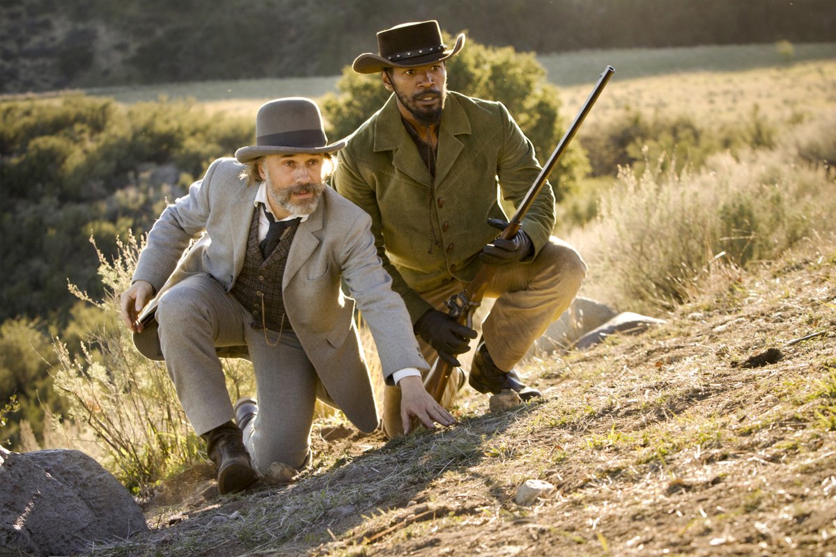 ATRightMovies's tweet image. DJANGO UNCHAINED was released 12 years ago this week. The 8th movie made by one of Hollywood’s most famous filmmakers in Quentin Tarantino, and his first foray into the western genre, the story of how it was created is classic QT. Just remember the D is silent…

1/59