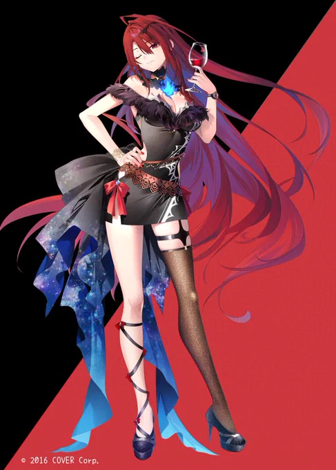 エリザベスさん(ドレスアップver)Elizabeth Rose Bloodflame#HololiveEN 