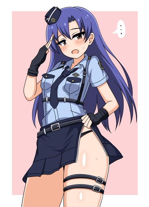 ポリスの如月千早さんに呆れながらふとももを見せてもらう 