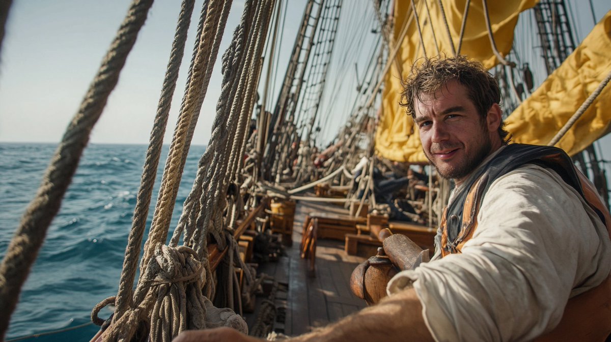 ¿Sabes por qué la velocidad de los barcos se mide en nudos? Su origen se encuentra en aquellos aventureros que decidieron alejarse de la costa para buscar nuevas tierras y tesoros. Tira del hilo 🧵👇🏽👇🏽👇🏽