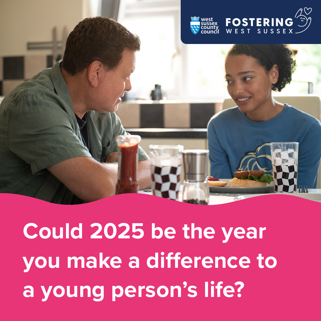 FosterWSCC's tweet image. Why not make 2025 the year you do something truly rewarding and life-changing? Get in touch with us to learn more and start your fostering journey today ➡️ fosteringwestsussex.org.uk/contact-us/

Please help us spread the word by sharing this post.