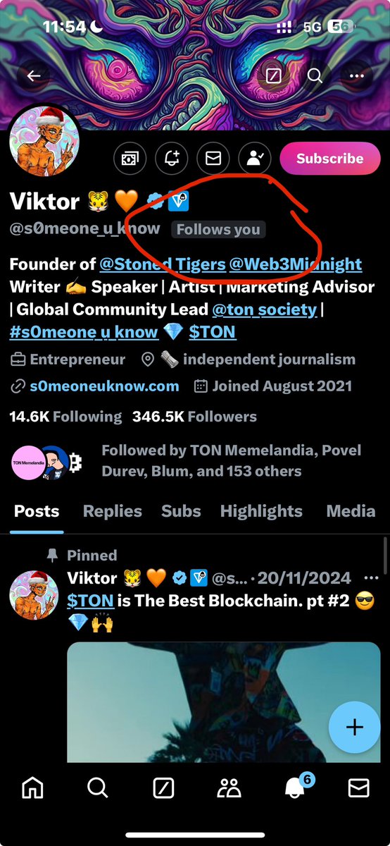 ddatcrypto's tweet photo. Big news🥳
 One of the top legends, @s0meone_u_know 🔥💎, just followed me.. Am Grateful for the recognition 🙌 Big Thanks😊 Let’s keep building and making waves together $TON  🚀💎 

#ThankYou #CryptoCommunity $px #Notpixel https://t.co/zibLcaAdaB