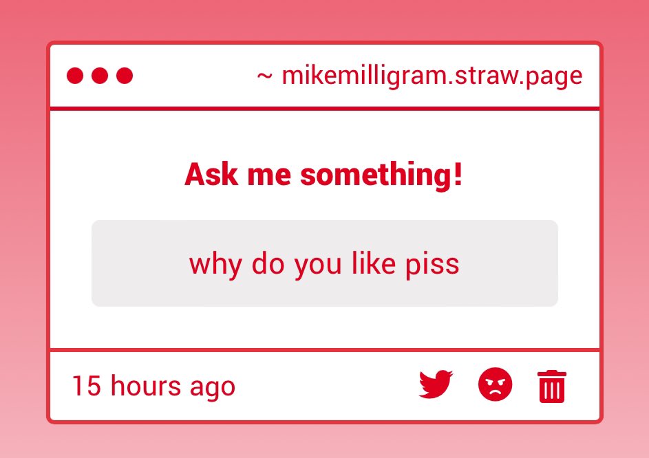 I don’t. Leave me alone.