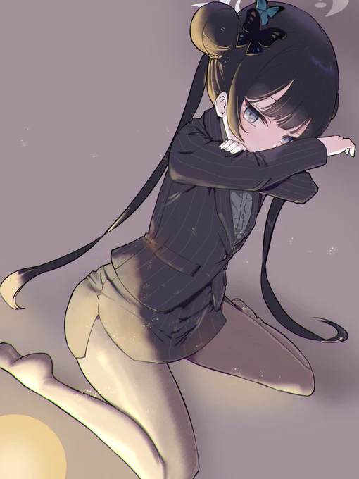 #ブルアカ タイトスカートキサキ