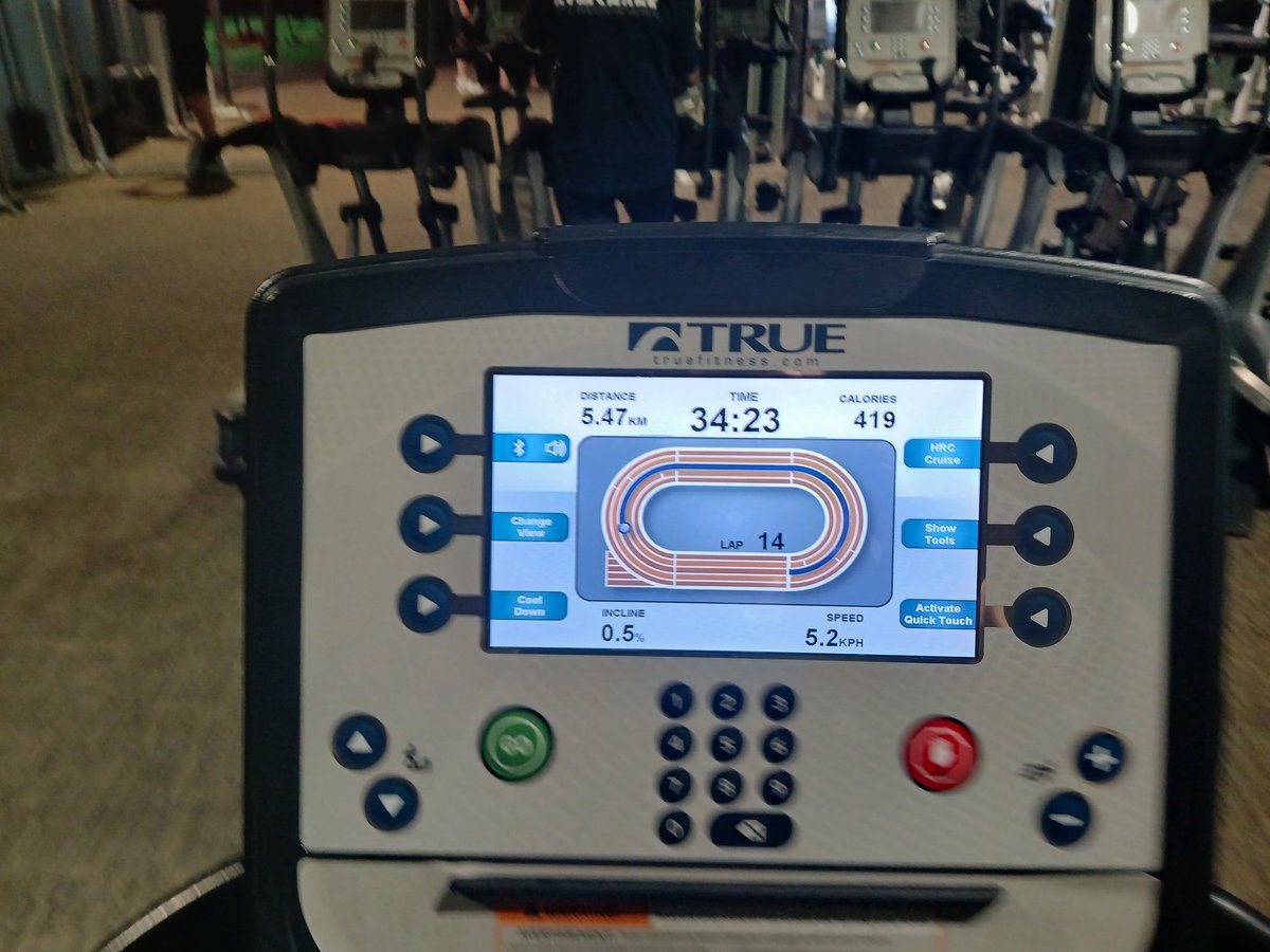 Opted for a TM interval session for my final run of 2024. Just over 3.5 miles at 10:09 pace. Happy New Year all :)