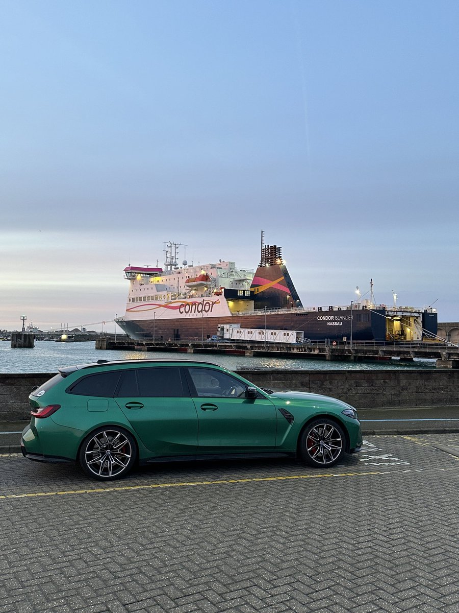 Looking back at 2024 with my <a href="/BMW/">BMW</a> M3 Competition Touring and January started with a wee trip to see family - the perfect car for those trips away 👌🏻💚😉