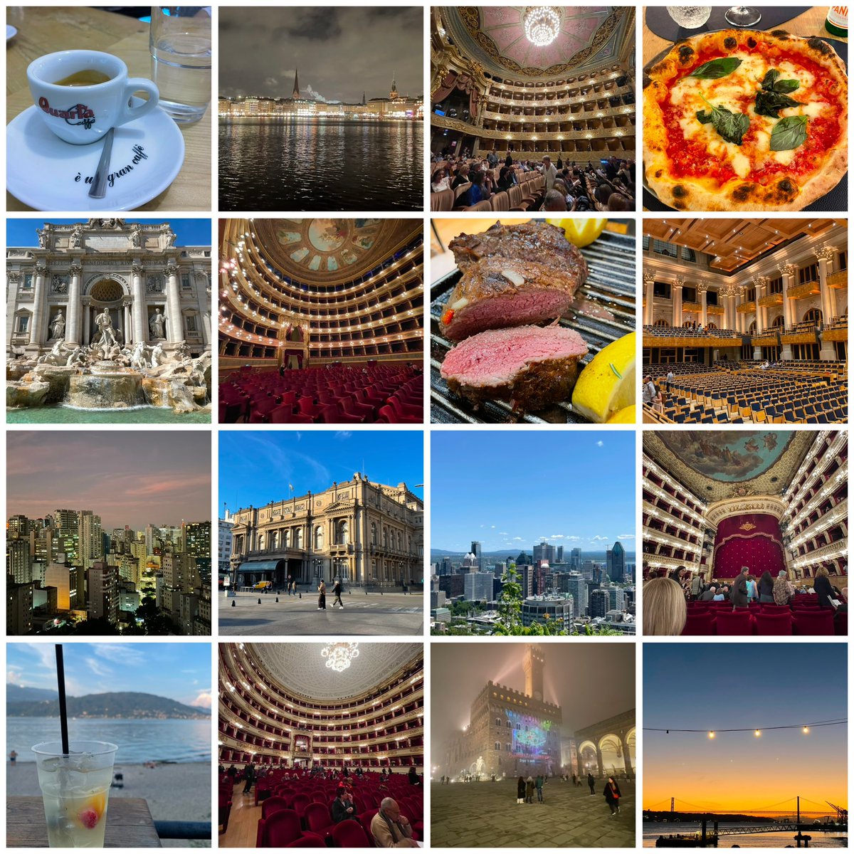 2024 in 16 images. From Hamburg, to Buenos Aires, Palermo to São Paulo. As always, social media only really sees the good tings &amp; not the struggles behind the scenes. But overall, I’m feeling much gratitude for having had so many beautiful moments