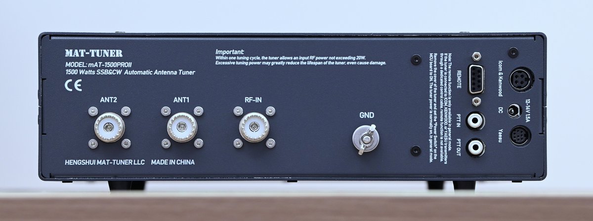 mat_tuner's tweet photo. mAT-1500ProII Antenna tuner https://t.co/uo3RFWc0SH