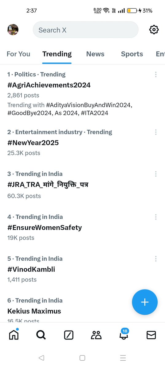 JRA भर्ती में नियुक्ति की पूरी तैयारी है बस कमी है तो सरकार की मंशा की।
आज ऑर्डर जारी करवा कर हमारी नई साल खुशियों से भर सकते है।

#JRA_TRA_मांगे_नियुक्ति_पत्र 

<a href="/BhajanlalBjp/">Bhajanlal Sharma</a> <a href="/KumariDiya/">Diya Kumari</a> <a href="/TheUpenYadav/">Upen Yadav (मोदी का परिवार)</a> <a href="/RajCMO/">CMO Rajasthan</a> <a href="/vinodmittal91/">@vinodmittal9</a> <a href="/pantlp/">LP Pant</a> <a href="/Lalitverma510/">lalit kumar</a> <a href="/suniludaiya/">सुनील उदेईया</a> <a href="/hemantkumarnews/">Hemant Kumar</a>