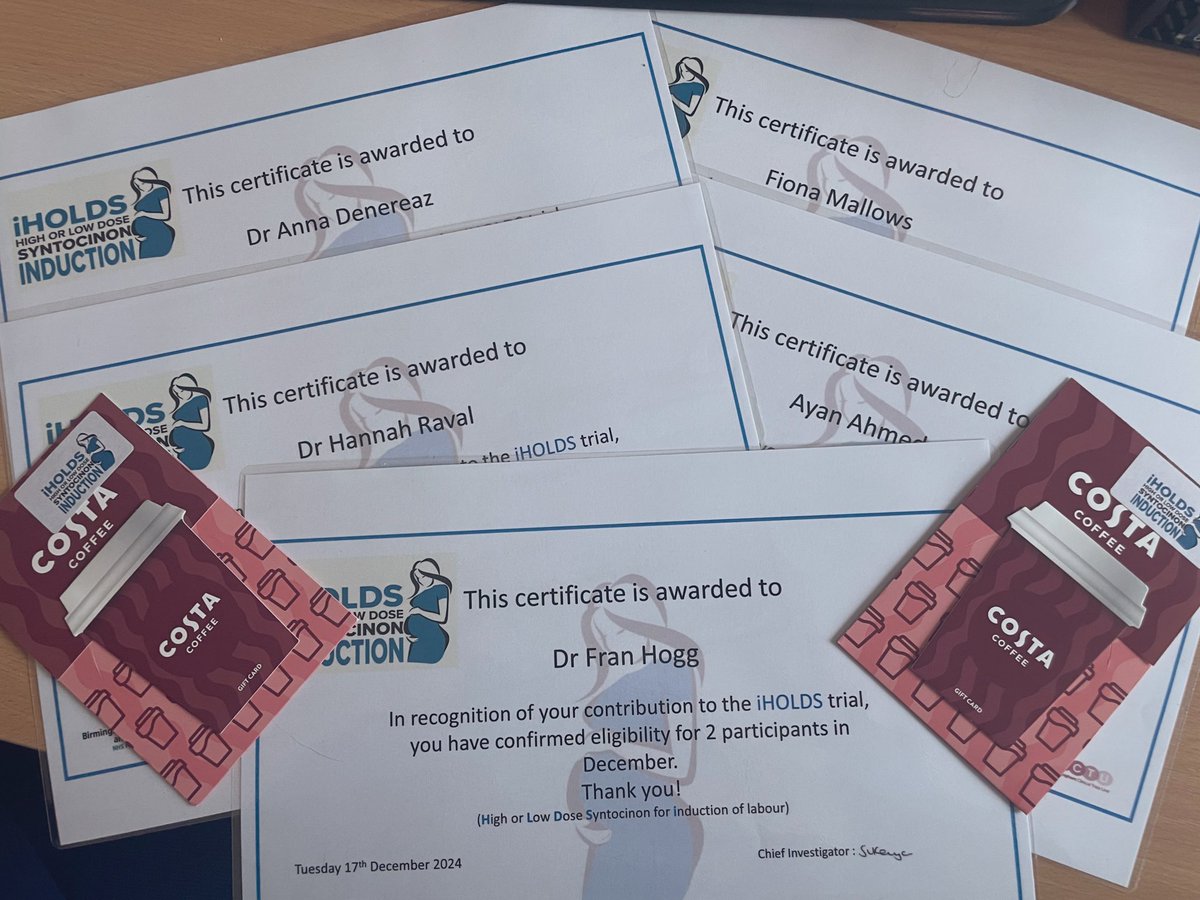 Obstetrics and Gynaecology Research Team (@ogresearchteam1) on Twitter photo Shout out to the amazing staff here <a href="/CV_UHB/">Cardiff and Vale University Health Board</a> 📢.
Thank you for your support and help in recruiting to our <a href="/iHOLDSTrial/">iHOLDSTrial</a>.
☕️🙌🏽☕️ Shout out to the amazing staff here <a href="/CV_UHB/">Cardiff and Vale University Health Board</a> 📢.
Thank you for your support and help in recruiting to our <a href="/iHOLDSTrial/">iHOLDSTrial</a>.
☕️🙌🏽☕️