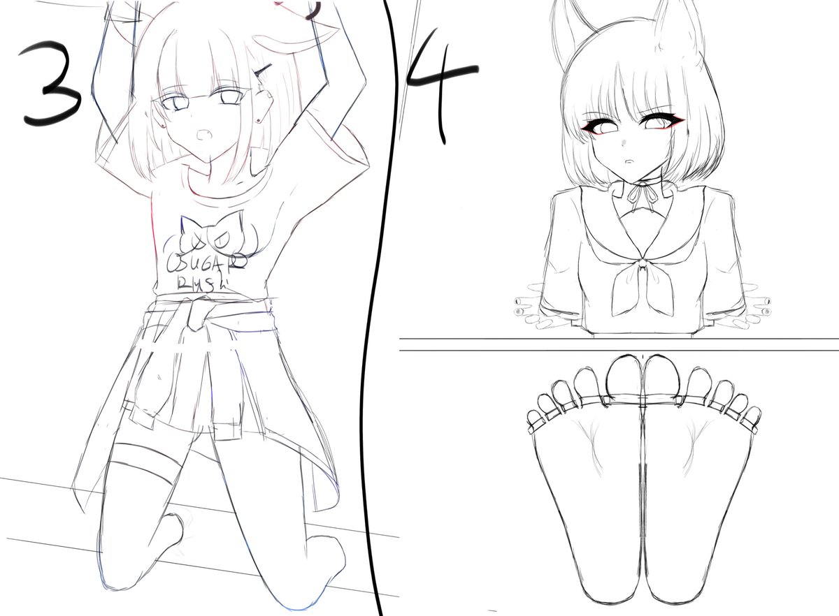 次どの作品完成させて欲しいとかありますか?
リプで教えてください! 一番多かったやつ描きます!! 