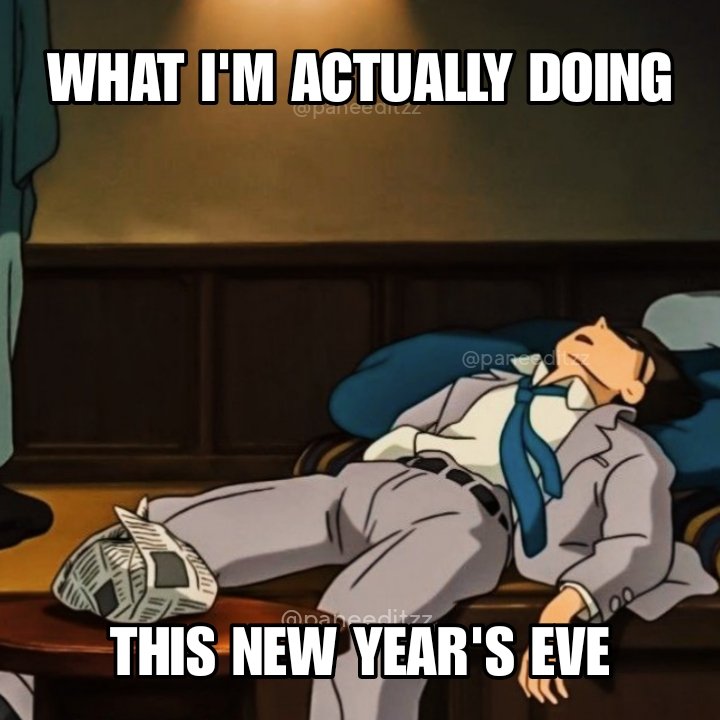 Pane_editzz's tweet photo. My kind of celebration

#studioghibli #sleep #NewYear #dankmemes #memes #memesdaily #AnimeMemes #NewYear2025 #NewYearsEve #sleeping https://t.co/CQ6taRw0KB