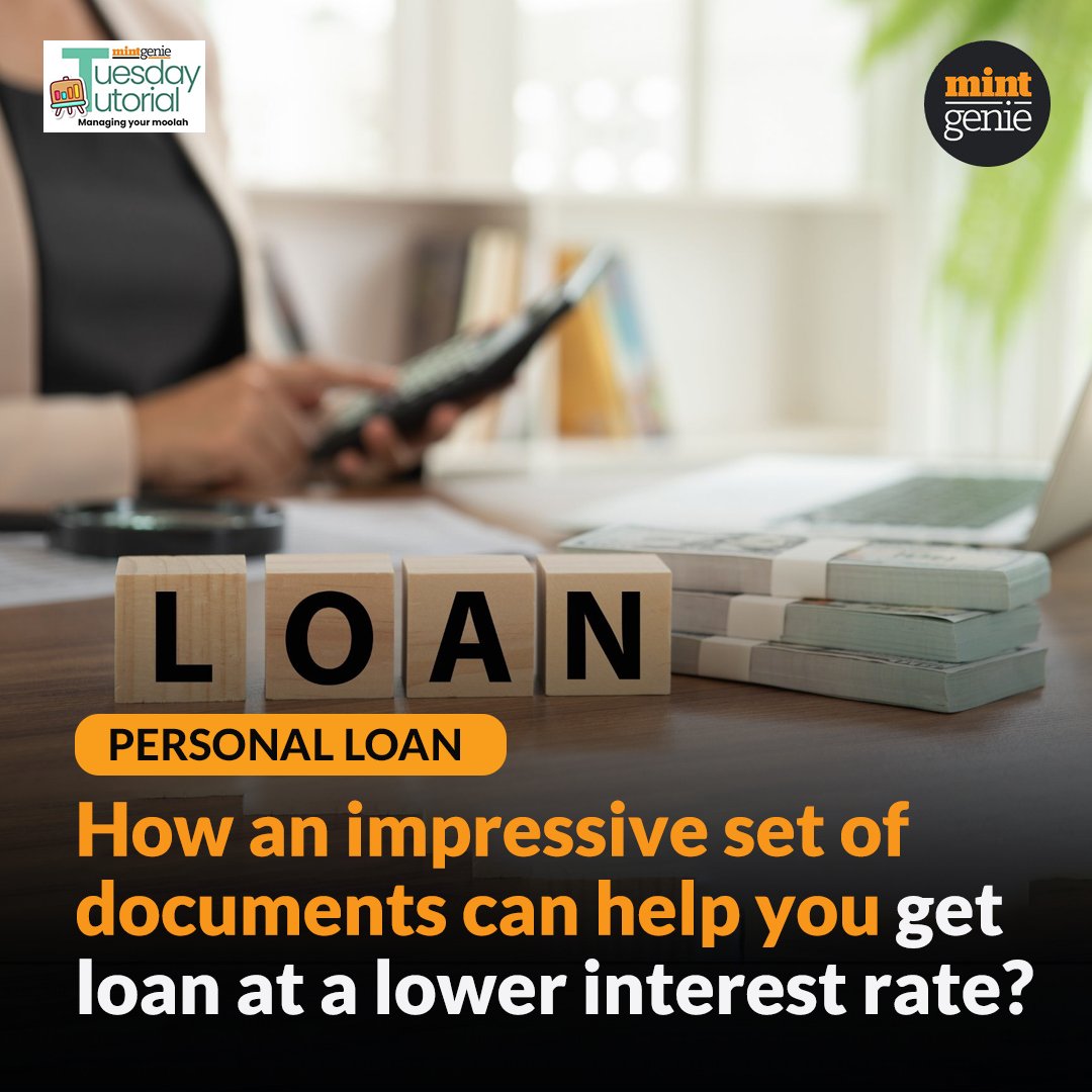 livemint's tweet image. #MintGenie 🧞 |  Your Documents Can Save You Money! 📊💸
Strong financial documentation and a good credit score aren’t just paperwork—they’re your ticket to lower interest rates on loans. Invest in your financial health! 💡✨
Read this edition of #TuesdayTutorial to know more…