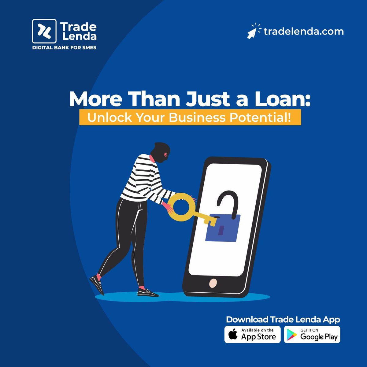 TradeLenda's tweet image. You can do so much more than apply for loans. 

Airtime top-ups, data subscriptions, bank transfers, and savings – all at your fingertips!

Download the Trade Lenda App now to enjoy these features.— 

#AppFeatures #TradeLendaApp #BusinessSupport #December #HappyNewYear
