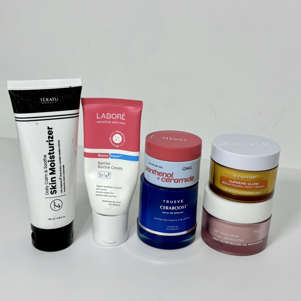 beautiaf's tweet photo. rekomendasi moisturizer/pelembap dari BRAND LOKAL TULEN.

ada untuk skin barrier, brightening, dry skin sampe sensitive skin.

a thread⋆. 𐙚 ˚ https://t.co/PWpMWWcNYy