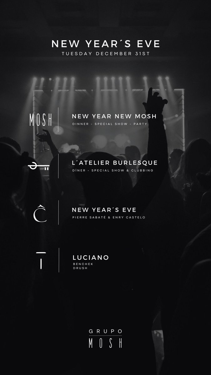 NYE at #grupoMOSH 2024/25