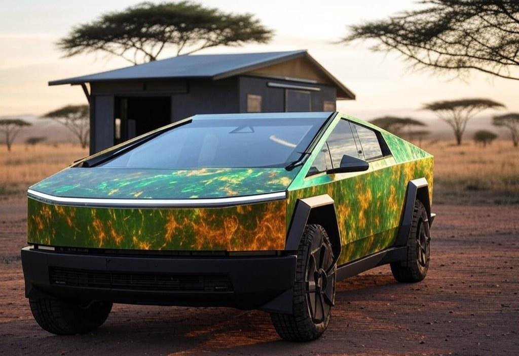 HawkmasterUK's tweet image. If @elonmusk &amp;amp; @CyrilRamaphosa agree on @Tesla manufacturing Cars, Mega Packs, Optimus &amp;amp; more in SA, utilizing our abundant sun, it could transform our energy sector, boost local economy &amp;amp; make SA the Boere Cybertruck capital benefiting both the country &amp;amp; the world! @GovernmentZA