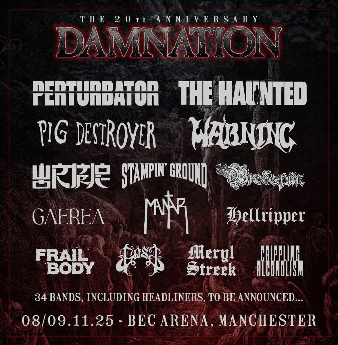 11 left to grab £5 ticket plan. 

Start your 2025 knowing you’re seeing these bands. 

damnationfestival.co.uk/tickets