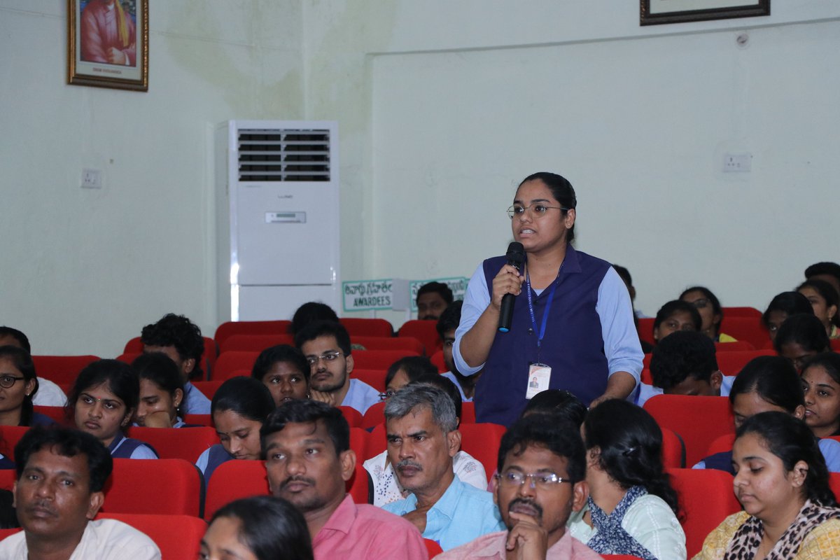 Dr. R. Sarada Jayalakshmi Devi, Hon'ble VC, ANGRAU, University officers, Staff and students participated &amp; shared their thoughts in INTERACTION MEETING WITH ANGRAU FACULTY by Sri B. Rajsekhar, I.A.S, Spl. Chief Secretary to Govt., Agriculture &amp; Cooperation Dept., Govt. AP.