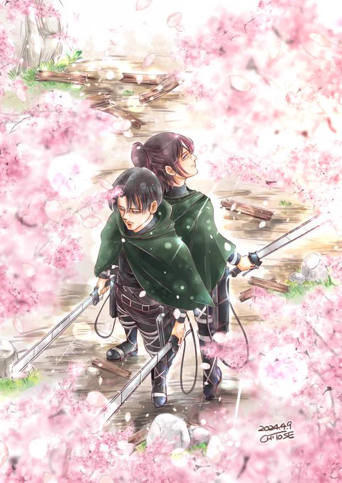 #進撃の巨人 #shingeki #リヴァハンフォローしてくださった皆様、いいねRPしてくださった皆様、コメントくださった皆様本当にありがとうございました!感謝でいっぱいです!良いお年を! 