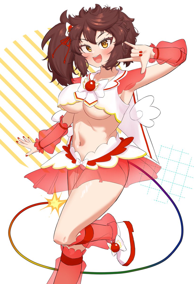 今年の4枚…多分これ!
絵柄もだいぶ迷った1年ではありました…
まつ毛厚くなったり…塗り方改造したり…!
来年もより良い絵を目指していきたいですね😌