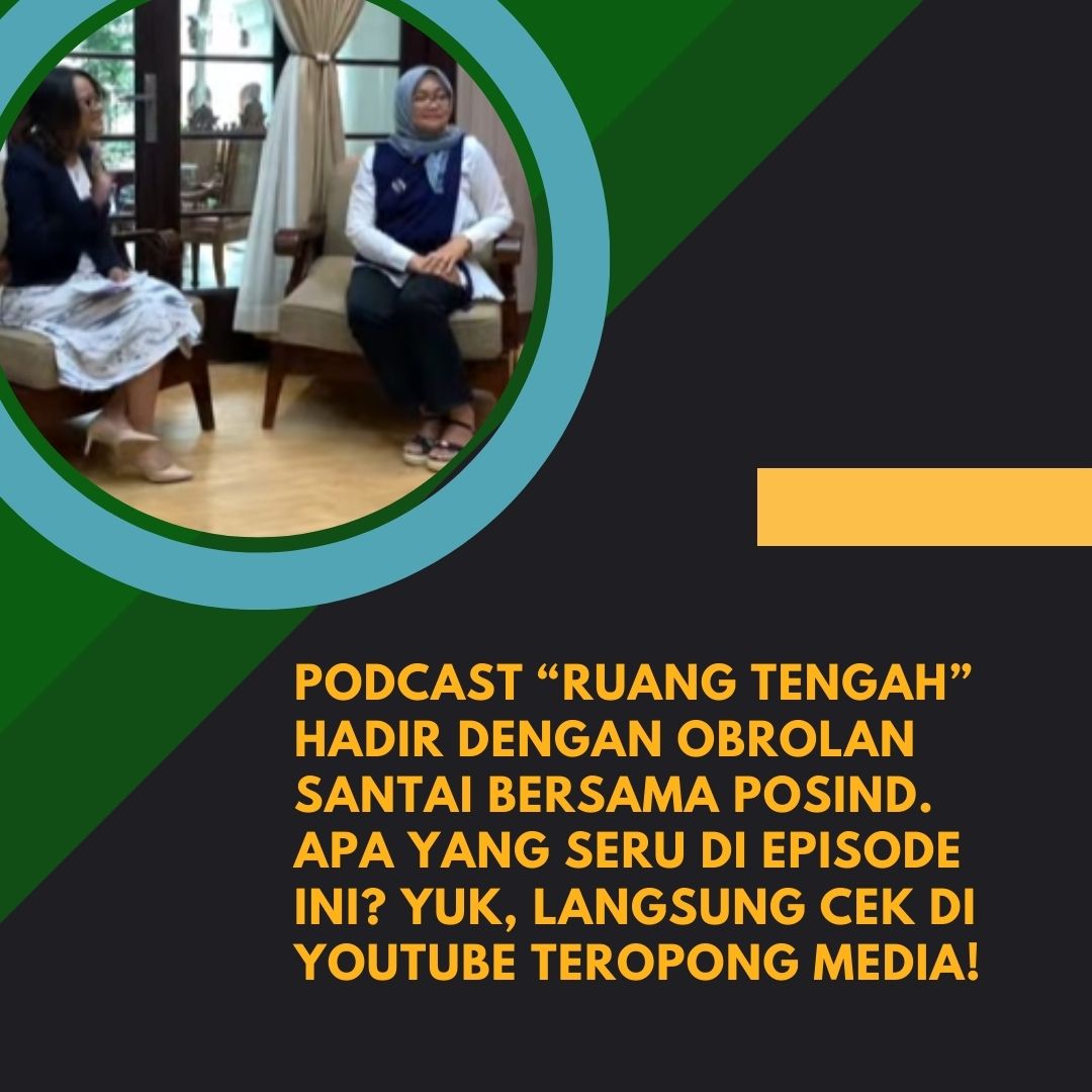 Podcast “ruang Tengah" Hadir Dengan Obrolan Santai Bersama #PosIND. Apa Yang Seru Di Episode Ini? Yuk, Langsung Cek Di Youtube Teropong Media!
<a href="/PosIndonesia/">POS INDONESIA</a> #PosIndonesia