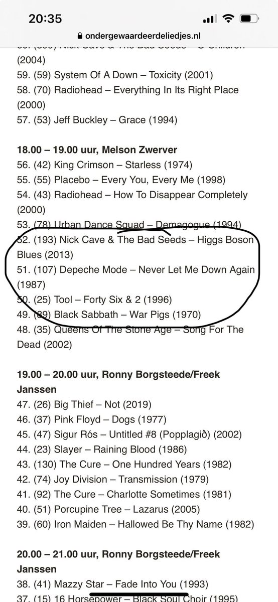 Pierre Pêcheur (@pietervisscher) on Twitter photo Liefhebbers van Depeche Mode zitten vandaag ook gebeiteld in de ravissante lijst der lijsten: de Snob 2000. <a href="/ndrgwrdrdldjs/">Ondrgwrdeerdeliedjes</a> <a href="/PinguinRadio/">Pinguin Radio</a> <a href="/Snob_2000/">https://bsky.app/profile/snob2000.bsky.social</a> #Snob2000 #top2000 #top2000agogo Liefhebbers van Depeche Mode zitten vandaag ook gebeiteld in de ravissante lijst der lijsten: de Snob 2000. <a href="/ndrgwrdrdldjs/">Ondrgwrdeerdeliedjes</a> <a href="/PinguinRadio/">Pinguin Radio</a> <a href="/Snob_2000/">https://bsky.app/profile/snob2000.bsky.social</a> #Snob2000 #top2000 #top2000agogo