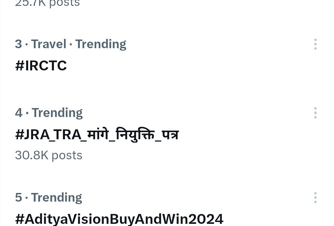 लिखते रहो साथियों अपनी आवाज
#JRA_TRA_मांगे_नियुक्ति_पत्र