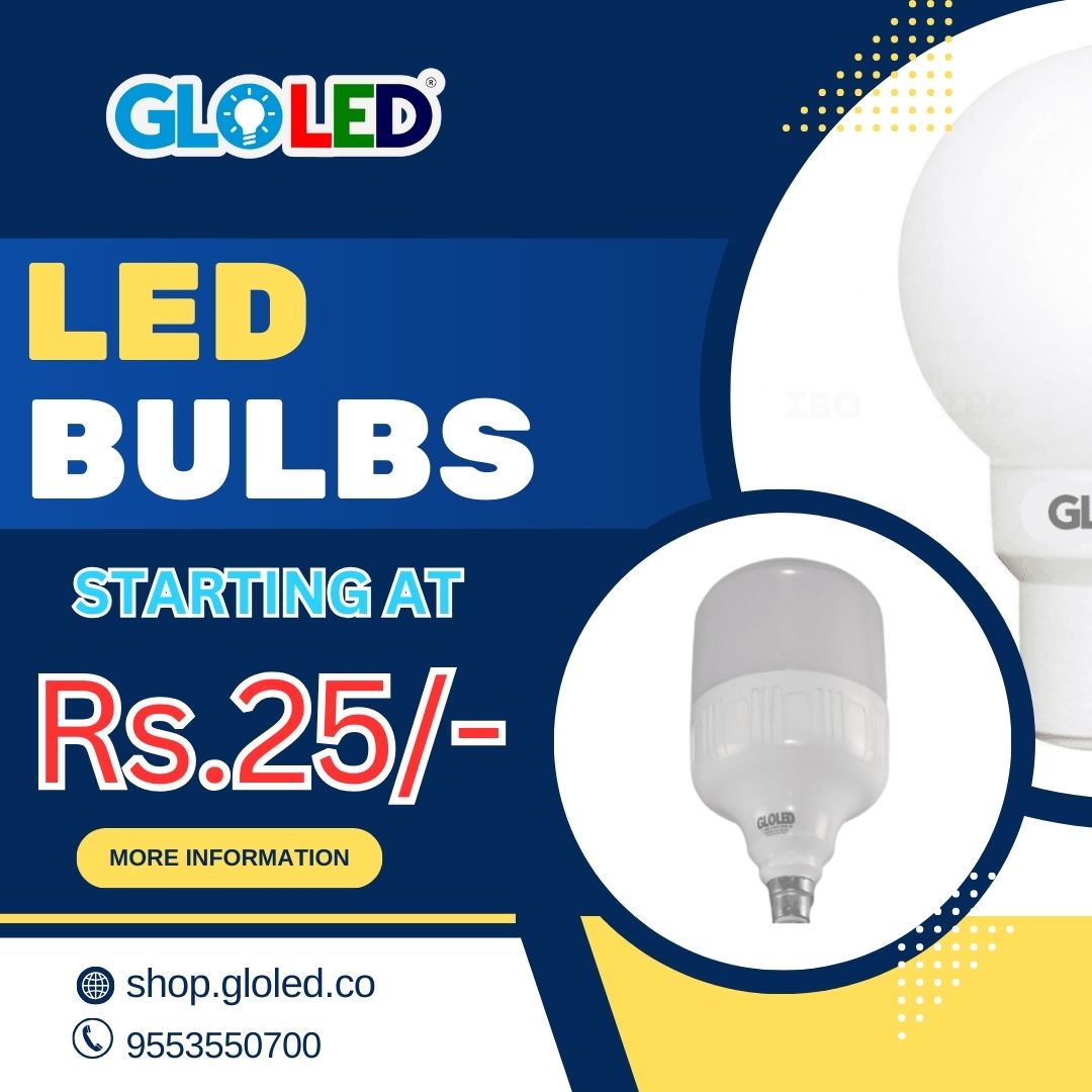 Brighten up your space with Gloled's energy-efficient, stylish bulbs! #Gloled #SmartLighting #HomeDecor