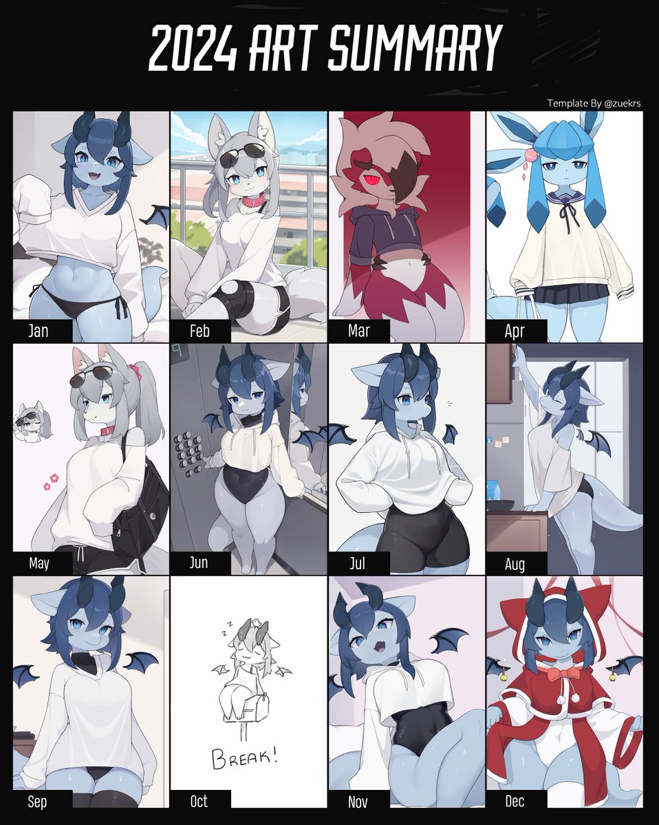 Wrapping up the year with an Art Summary!🎉