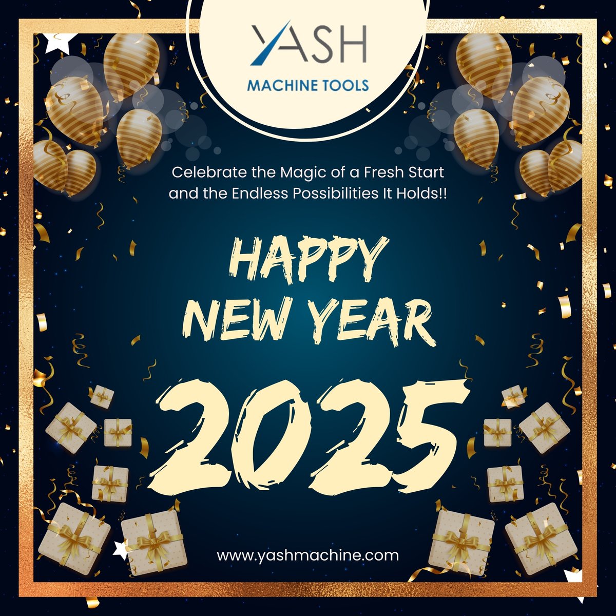 yashmachinetool's tweet image. New beginnings, new opportunities! Let’s make 2025 a year to remember. Happy New Year!

visit at - yashmachine.com

#YashMachineTools #NewYearGoals #2025Vibes #HappyNewYear #happynewyear2025 #NewBeginnings #CheersTo2025 #cheerstonewyear #Welcome2025 #newyearwishes