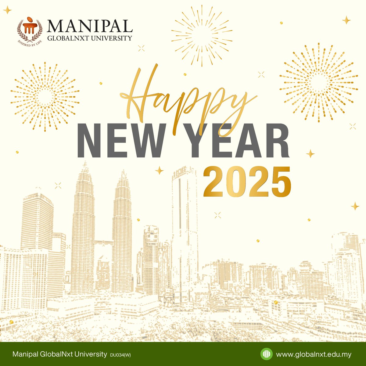Wishing everyone a fantastic 2025! 

May this year be filled with new opportunities, success, and happiness. 

Happy New Year from all of us at Manipal GlobalNxt University (MGNU)! 🎉

#ManipalGlobalNxtUniversity #MGNU #Celebrate #NewYearCelebration #Goodbye2024 #HappyNewYear2025