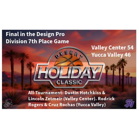 Desert Holiday Classic tweet media