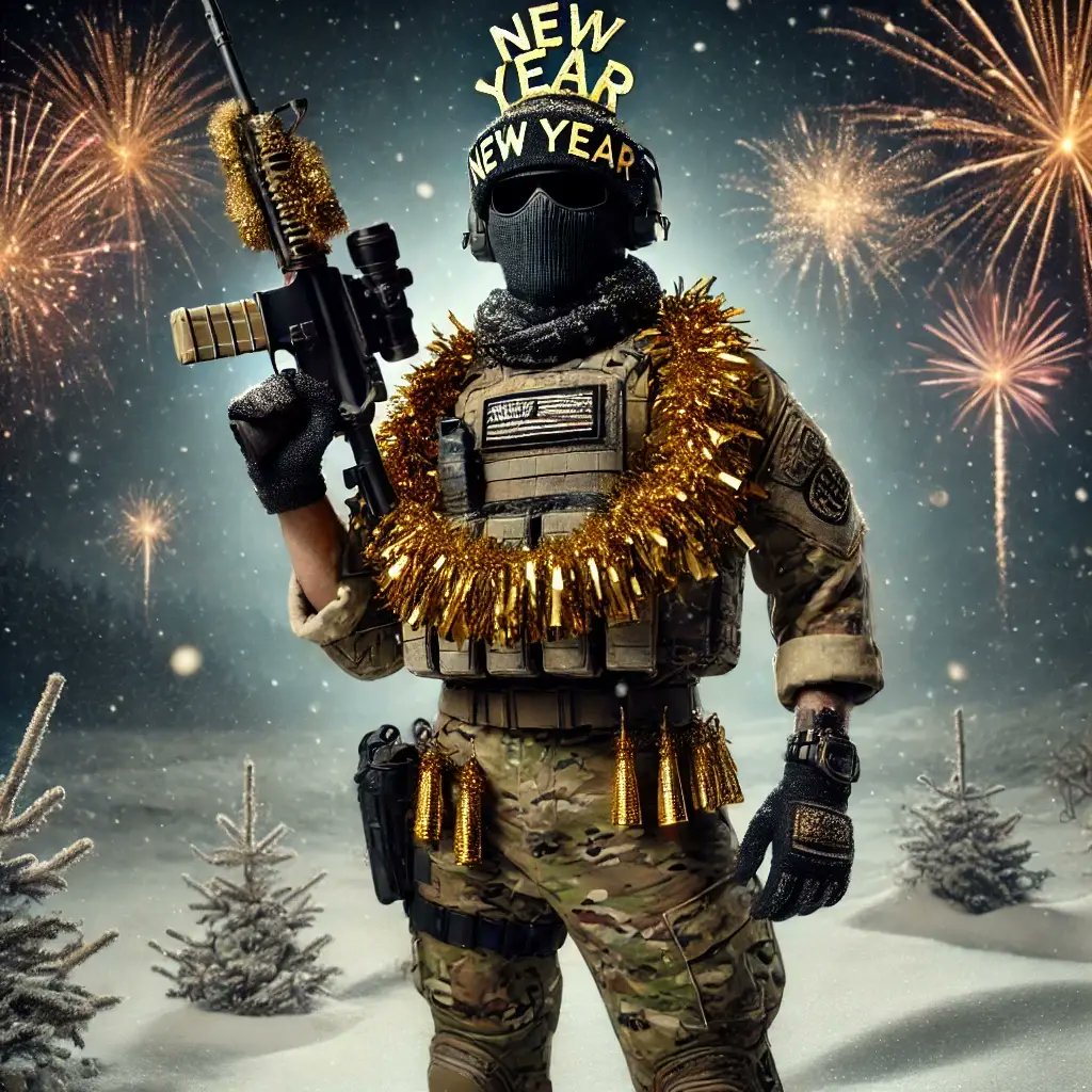 Happy New year, Team Tactical Operators!

A new year means new missions, greater challenges, and the chance to rise even higher.

May it bring unparalleled opportunities, strength, and victories both on and off the field.

Stay safe and strong – we’ve got each other's backs!