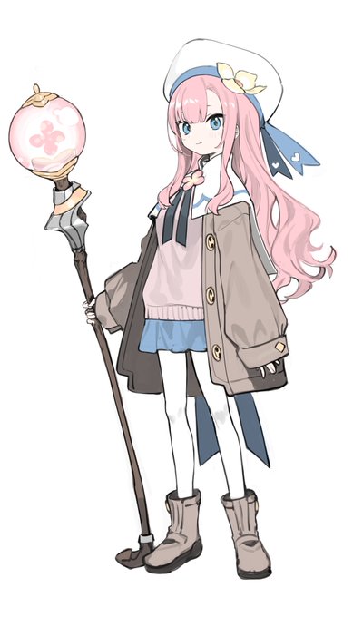 これは作りたいゲームの主人公ちゃん
(昔作りかけの上げてたから知ってる人は知ってるかも) 