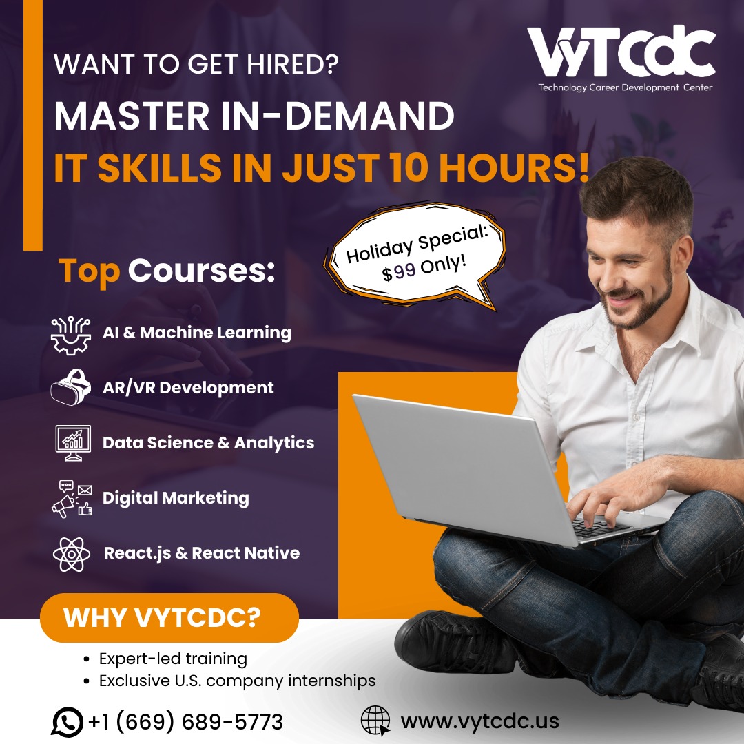 Vytcdcusa2002's tweet image. Knowledge is power, but enthusiasm drives action. Let your passion for technology fuel your success. Learn in-demand skills today for $99.

1. #KnowledgeIsPower  
2. #TechEnthusiasm  
3. #PassionForTech  
4. #LearnAndGrow  
5. #InDemandSkills  
6. #FuelYourSuccess