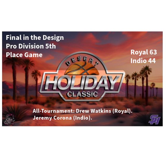 Other games at the Desert Holiday Classic!

<a href="/RMHInvitational/">Desert Holiday Classic</a> <a href="/vcspreps/">VCS Preps</a> <a href="/MIHSBoysHoops/">MI Boys Basketball</a> <a href="/BoysTaft/">Taft Boys Basketball</a> <a href="/PDAztecArmy/">AztecArmy</a> <a href="/DesertSunSports/">Desert Sun Sports</a> <a href="/toddmalecki/">Icemen🏀/Recruiter/Desert Valley/Rising ⭐Stars</a> <a href="/MAlvarez02/">Manny Alvarez</a> <a href="/BeachCityHoops/">Beach City Hoops 🌴🏀☀️</a>