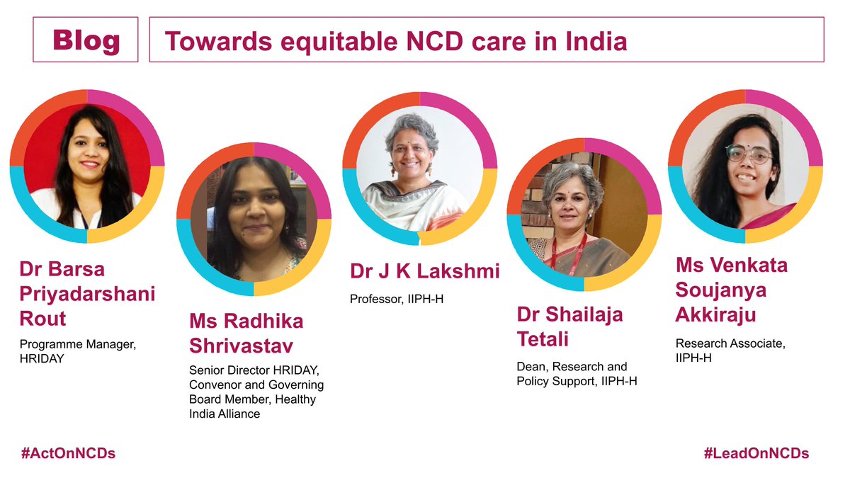 NCD Alliance (@ncdalliance) on Twitter photo In December, we published new blogs on NCD equity about how countries can improve health equity for their population?
✍️Learn from the experience of India in a blog by our colleagues from <a href="/HIA_NCD/">Healthy India Alliance</a> & <a href="/IIPHHyderabad/">Indian Institute of Public Health (Hyd)_Official</a>
pulse.ly/opvmpcvqja In December, we published new blogs on NCD equity about how countries can improve health equity for their population?
✍️Learn from the experience of India in a blog by our colleagues from <a href="/HIA_NCD/">Healthy India Alliance</a> & <a href="/IIPHHyderabad/">Indian Institute of Public Health (Hyd)_Official</a>
pulse.ly/opvmpcvqja