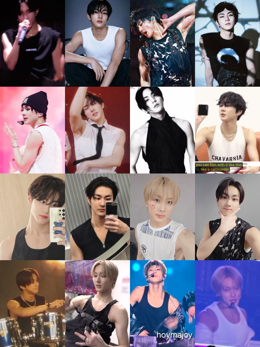 2024: YEAR OF SLEEVELESS JUNGWON 💪