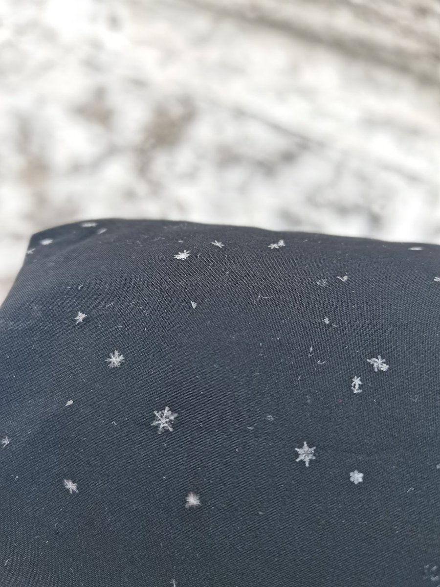 你那里的雪花❄️是什么形状？